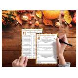 Thanksgiving Feud Game, 30 Feud + 3 Fast Money Cards (GEJEV02)