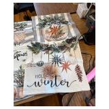 DFXSZ Christmas Pillow Covers 18x18 Set of 4 Winter Farmhouse