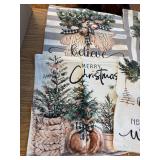 DFXSZ Christmas Pillow Covers 18x18 Set of 4 Winter Farmhouse