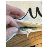 DFXSZ Christmas Pillow Covers 18x18 Set of 4 Winter Farmhouse