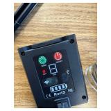 10 Pack Solar Christmas Pathway Candy Cane Lights, 72 LEDs