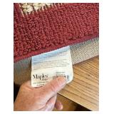 Mainstays Farmhouse Red Border Rug, 29 x60