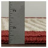 Mainstays Farmhouse Red Border Rug, 29 x60