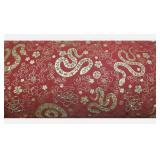 Lunar New Year Of The Snake Beaded Decorative Pillow