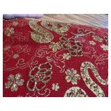 Lunar New Year Of The Snake Beaded Decorative Pillow