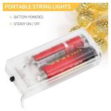 Betus 10Ft 20 LED Moroccan Globe Fairy String Lights