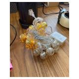 Betus 10Ft 20 LED Moroccan Globe Fairy String Lights