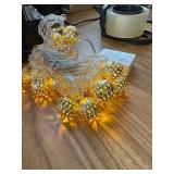 Betus 10Ft 20 LED Moroccan Globe Fairy String Lights