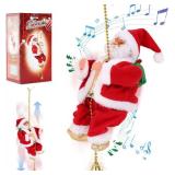 Climbing Santa Ornament: Christmas Tree Decoration & Gift