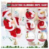 Climbing Santa Ornament: Christmas Tree Decoration & Gift