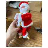 Climbing Santa Ornament: Christmas Tree Decoration & Gift