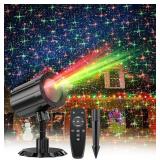GUSODOR Christmas Projector, Waterproof for Outdoor/Indoor Use.