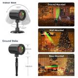 GUSODOR Christmas Projector, Waterproof for Outdoor/Indoor Use.