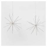 2pk Christmas LED Starburst 140 Lights Multicolor - Wondershop