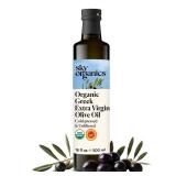 Sky Organics - Organic Extra Virgin Olive Oil, 16 fl oz - Cold Pressed & Unfiltered - Bright, Fresh, Authentic Flavor - Sourced from Farmers in Greece - 100% Pure BEST BY FEB 19 2027