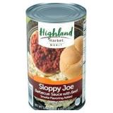 Highland Market Sloppy Joe Sauce Can 52 Oz