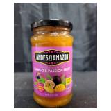 Keto Jam, No Sugar Added - Naturally Sweetened with Allulose and Stevia - Low Calorie and Vegan- Diabetic Friendly - Superfruit Spread - 8 oz / 240g (Mango & Passion)