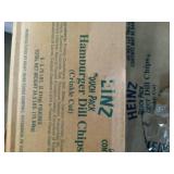 HEINZ Dill Pickle Chips 5.75 LB BAG (NO VISIBLE EXP DATE)