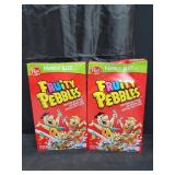 2pk Post Fruity Pebbles Breakfast Cereal - 19.5oz