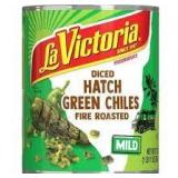 La Victoria Diced Green Chiles Mild 27 Oz Can
