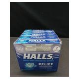 Halls Mentho-Lyptus Cough Drops 9 Pieces/Pack 20 Packs/Box