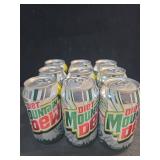 9PK Diet Mountain Dew, 12oz cans