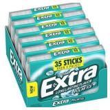 Extra Polar Ice Sugar Free Gum Back To School Chewing Gum - 6 Pack, 35 sticks per pack