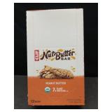 12 Bars PEANUT BUTTER ORGANIC NUT BUTTER FILLED ENERGY BARS