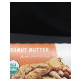 12 Bars PEANUT BUTTER ORGANIC NUT BUTTER FILLED ENERGY BARS