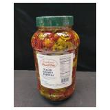 Gambino Foods Sliced Cherry Peppers 8 LB