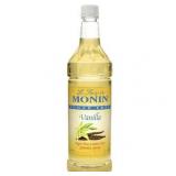 Monin Sugar Free Syrup Size: 1 liter  Flavor: Vanilla (plastic)