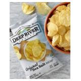 Deep River Original Sea Salt Potato Chips - 16 Oz Bags