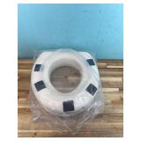 HS 15x15x5in. Toilet Seat Riser with Slip Resistant Pads
