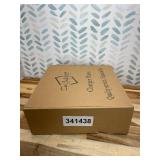 13 13 Rose Gold Bead Acrylic Charger Plates 13", Set 10PCS Acrylic Round Table Charger Plates Decoration Dinner,Wedding,Party,Event(Acrylic Round Rose Gold10)