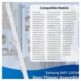 Retails for $105! Refrigerator Flipper Assembly #Sam-Da97-12624a Compatible with Samsung, DA97-12624A Assy-French Door Mullion with Heater Replacement