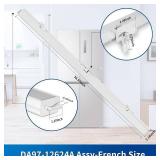 Retails for $105! Refrigerator Flipper Assembly #Sam-Da97-12624a Compatible with Samsung, DA97-12624A Assy-French Door Mullion with Heater Replacement