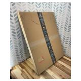 18x24, 1P 18 x 24 Poster Frame, USA-Sourced Natural Cherry Wood Picture Frame with Tempered Glass, Handcrafted Rounded Corner 18x24 Wooden Frame Matted to 16x20 Photos, Horizontal or Vertical Wall Mou