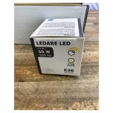 Pack of 4 LEDARE LED bulb 50 W 500lm 2700 Kelvin