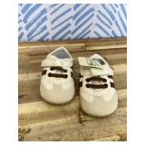 Newbron Baby Boys Girls Retro Sneakers Pu Leather Rubber Sole Walking Shoes Toddler Non-Slip First Walkers Infant Slippers Crib Shoes