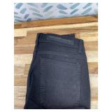 Gentry Black Stacked Flare Jean