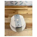 Allied Moulded Old Work 14 cu in Round Fiberglass Ceiling Box Off White