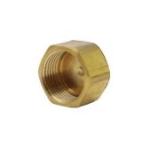 3/8 in. Comp Compression Brass Cap