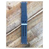 Compatible with Apple Watch Band 41mm 40mm 38mm Men, Sport Breathable Band Soft Silicone Strap Replacement for Apple Watch Series 7 6 5 4 3 2 1 SE(Dark Grey, 38mm/40mm/41mm)