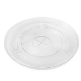 Karat C-KCL1045 PET Flat Lids for 32 Ounce Paper and Poly Pro Cold Cups for Iced Tea, Smoothies, and Other Cold Drinks, Case of 600
