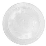 Karat C-KCL1045 PET Flat Lids for 32 Ounce Paper and Poly Pro Cold Cups for Iced Tea, Smoothies, and Other Cold Drinks, Case of 600