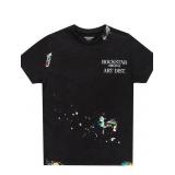 Boys Palmer Vintage Black Graphic T-Shirt