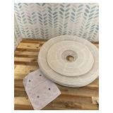 Large Paper Lanterns 27 inch Paper Lamp Shades Hanging Gourd & Oval Large White Modern Pendant Light for Bedroom Living Room Boho Home Decor Wedding Gift Restaurant Display