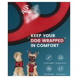 S FAYOGOO Service Dog Vest for Small Breed - Lightweight Dog Harness with 6PCS Removable Patches - Puppy Harness and Leash Set for Walking,Training