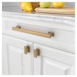 Asidrama 6 Pack 7.5 Inch(192mm) Champagne Bronze Kitchen Cabinet Handles, Cabinet Pulls Kitchen Cabinet Hardware for Cupboard Drawer Pulls