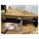 8000 lbs Heavy Duty Trailer Jack, 28.6" Vertical Travel, Adjustable Drop Leg, for Utility Trailers, Yacht Trailers, Boat Trailer Jacks,Black